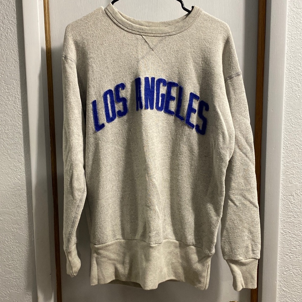 Ebbets field Dodgers terry crewneck